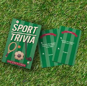 Games: Sports Trivia - 100 Cards
