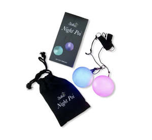 LED Night Poi - battery charged