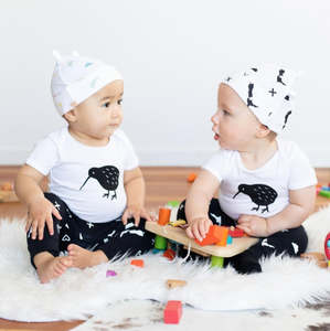 Kids: Kiwi Onesie and Pants Suit