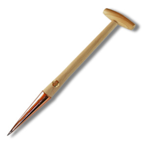 Bronze Garden Tools: Maia Dibber Long Handle