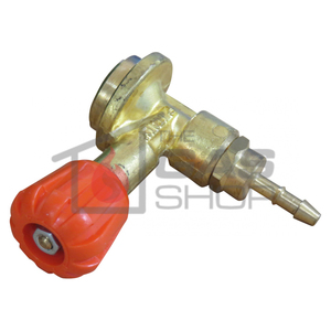 Cylinder Regulators and Accessories: 7/16″ Disposable cylinder valve for propane gas cylinder 5mm hose fitting