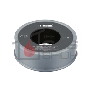 TitaSeal PTFE Premium Grey Water & Gas Teflon Tape 12mm x 0.1mm x 10m