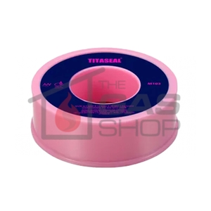 Products: Titaseal PTFE Pink Water Tape 12mm x 0.1mm x 10m