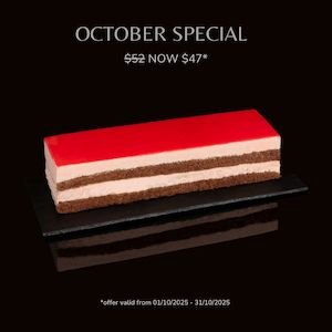 Products: Strawberry Chocolate Mousse Log The Gateau House