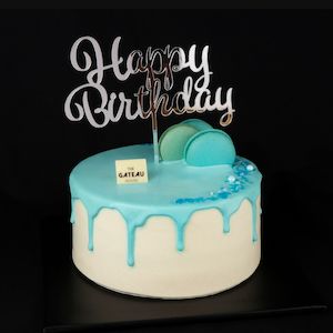 Products: Kids Fresh Cream Cake (Blue) The Gateau House