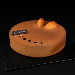 Products: Chocolate Mousse Spray (Round) The Gateau House