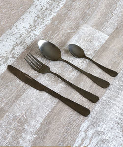 Products: Classic 24 Pcs Cutlery Set - Matte Black The Gift Hunter Gift