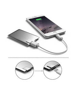 Products: Ultra Slim Power Bank Card 1300mAh Xoopar Mobile Power Travel Gift