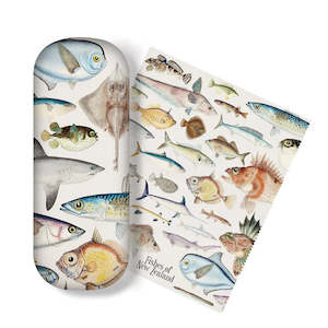 100%NZ - Glasses Case - Fishes of New Zealand