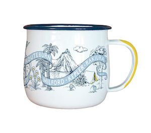 mug: Enamel Mug - Great Walks