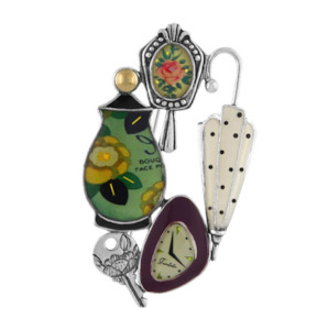 Brooches & Lapel Pins: Taratata - Living Room Brooch