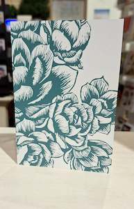 Cards: Handmade Greeting Card - Succulents