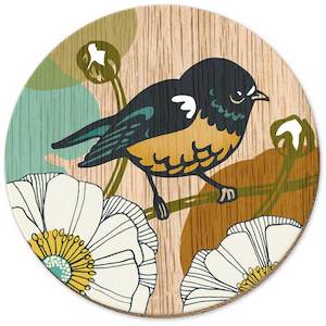 Kitchen Table: Wolfkamp & Stone - Screenprint Coasters - MiroMiro