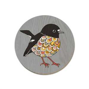 Wolfkamp & Stone - Screenprint Coasters - Sir Ngirungiru