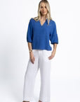 Nixie Blouse - Royal blue