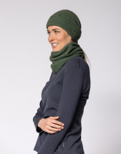 For Her: Noble Wilde - Moss Baggie Beanie