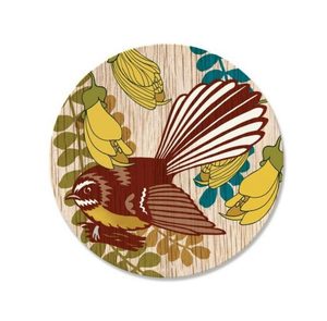 Wolfkamp & Stone - Screenprint Coasters - Fantail