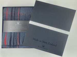 For Her: Masterweave - Alpaca Scarf - Grey/Black Check