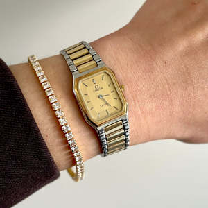 Omega De Ville "America" Rectangular Octo Women's Watch - A