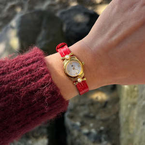 Mikimoto Akoya Pearl Ribbon Women’s Watch