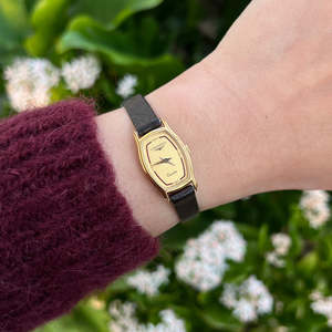 Longines Slender Gold Tonneau Women’s Watch