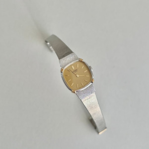 Seiko Gold Dial Cushion Women’s Watch