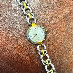 Seiko Lucent Paris Two-Tone Chain Link Women’s Watch