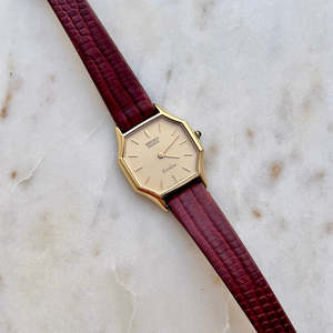 Seiko Exceline Gold Octagonal Women’s Watch