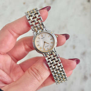 Seiko Exceline Two Tone Woman's Watch