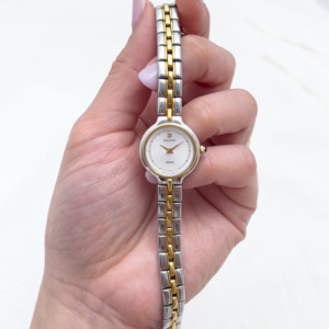 Birth Year Watches 1991: Seiko Exceline Woman's Watch with Sunburst Dial