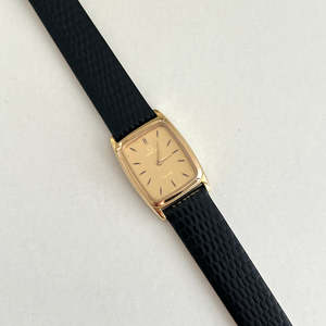 Omega De Ville Gold Soft Rectangular Women's Watch