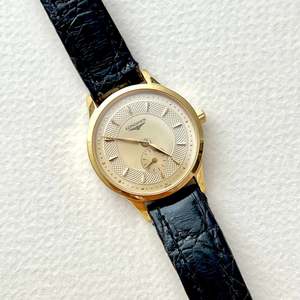 The Heirloom Collection: Longines Les Grandes Classiques Gold Tone Women’s Watch with Guilloche Dial and Small Seconds