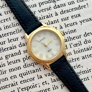 Seiko Exceline Golden Roman Mother of Pearl Woman's Watch