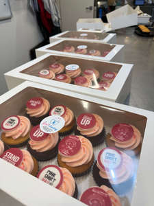 Products: Pink Shirt Day Cupcakes - The Girl on the Swing