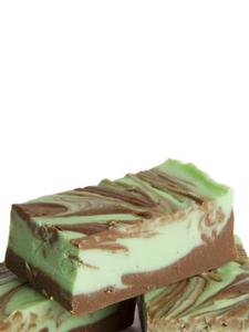 Products: Fudge 100 Gram Block - Choc Mint Swirl - The Girl on the Swing