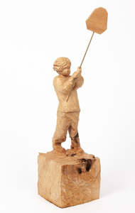 Small Sculpture: Wanda Gillespie - Crossing the Rubicon (boy)