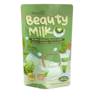 Collagen: Dear Face Beauty Milk Matcha