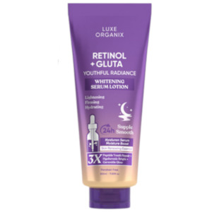 Lotion: Luxe Organix Retinol + Gluta Whitening Serum Lotion