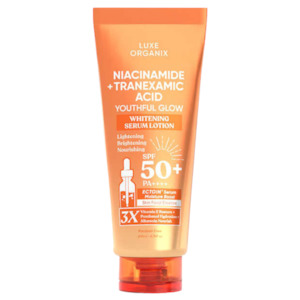 Lotion: Luxe Organix Niacinamide + Tranexamic Acid Whitening Serum Lotion