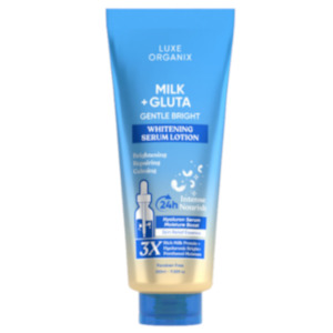 Lotion: Luxe Organix Milk + Gluta Whitening Serum Lotion
