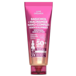 Luxe Organix Bakuchiol + Niacinamide Whitening Serum Lotion
