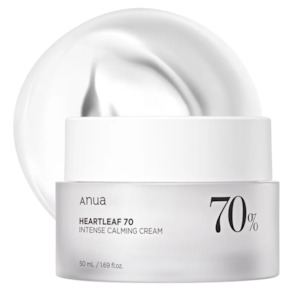 Moisturizers: Anua 70 Intense Calming Cream 50ml