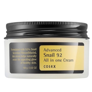 Moisturizers: Cosrx Advanced Snail 92 All in One Cream