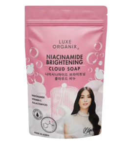 Body: Luxe Organix Niacinamide + Alpha Arbutin Cloud Soap