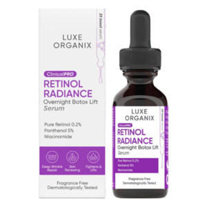 Fine Lines Ageing Skin: Luxe Organix Retinol Radiance Serum