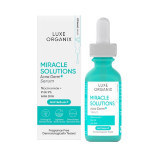 Acne Blemishes: Luxe Organix Acne Derm Serum