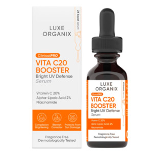Serum Treatment: Luxe Organix Vita C20 Booster
