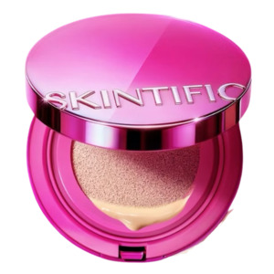 Skintific Cover Glow Perfect Pink Cushion Full Coverage Foundation