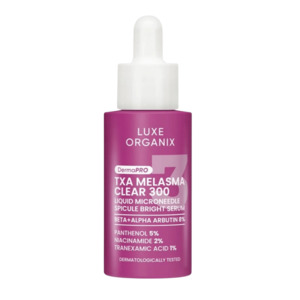 Luxe Organix TXA Melasma Clear 300 Liquid Microneedle Spicule Bright Serum