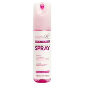 Brilliant Skin Ultimate White Underarm Deodorant Spray
